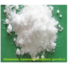 Pó de sulfato de amônio de alumínio